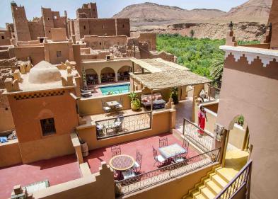 Magníficas habitaciones de huéspedes (22 habitaciones - 800 m²) en TAMDAGHT AIT BEN HADDOU